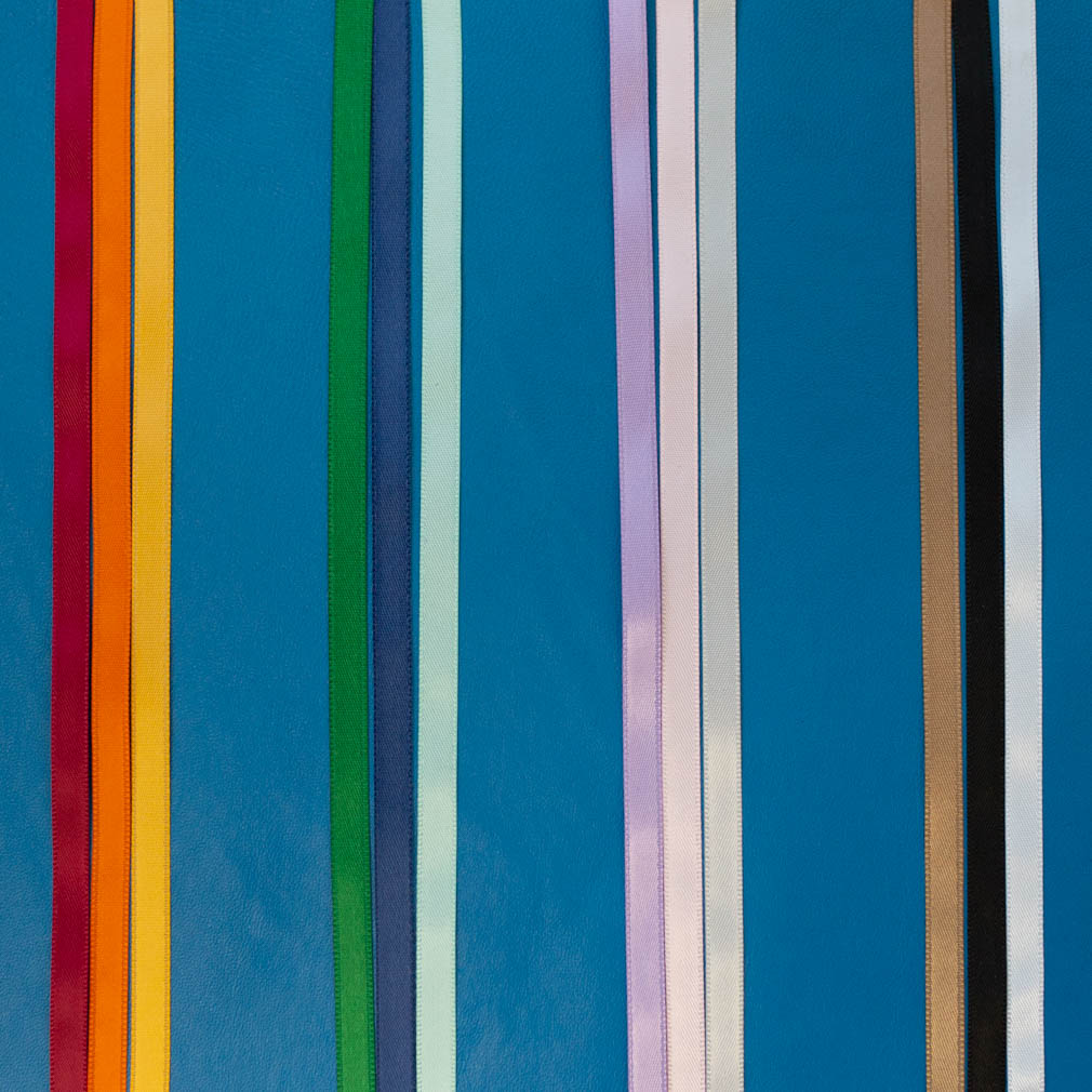 Hand-Bound Genuine Leather Quad - Aqua Blue - LDP-HB-RQ-ABL