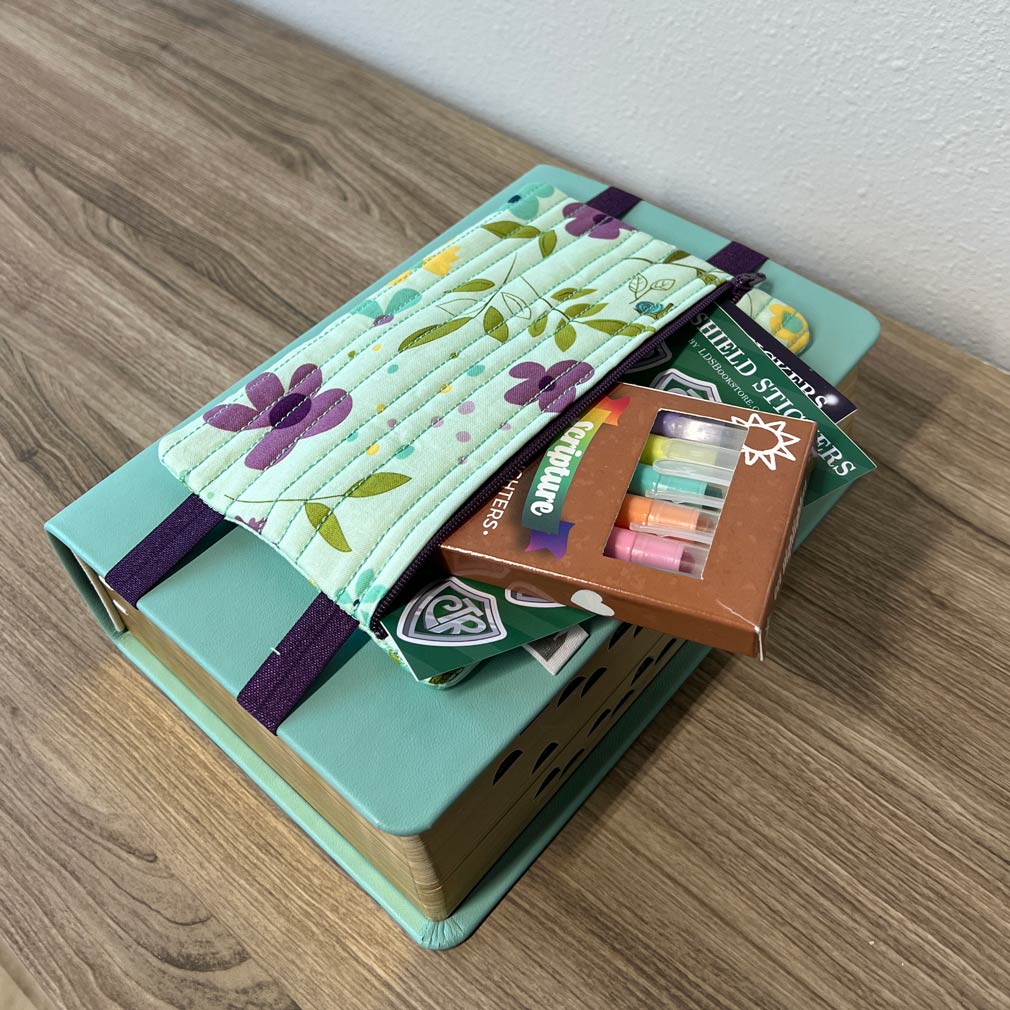 Large Scripture Pencil Pouch - BF-LDP-POUCH-LG