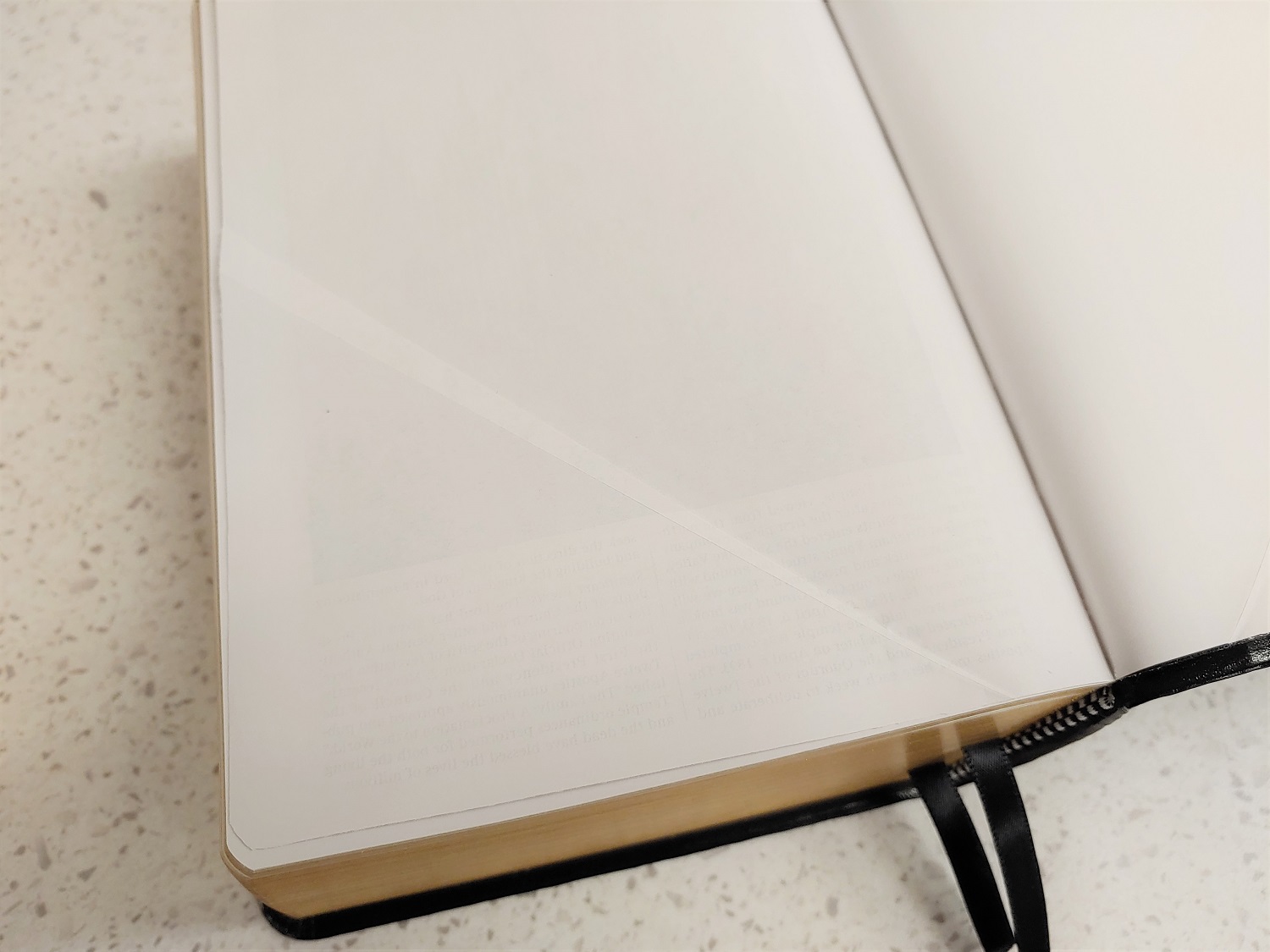 Crease in final page.