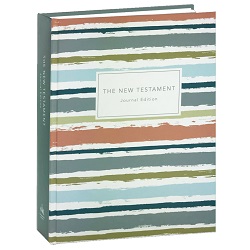 The New Testament Journal Edition - Stripes new testament journal edition