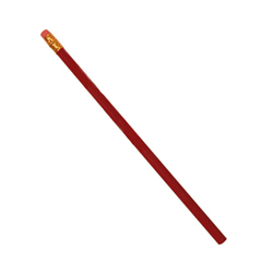 Red Scripture Marking Pencil with Eraser 