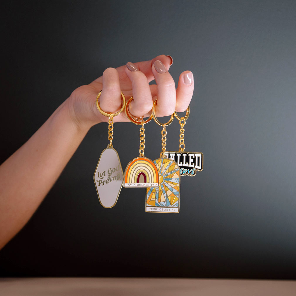 The Good Shepherd PVC Keychain - LDP-KC-TGS