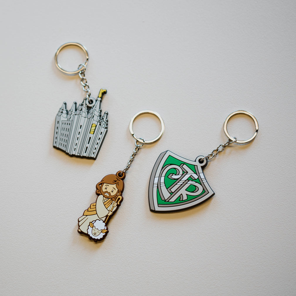 The Good Shepherd PVC Keychain - LDP-KC-TGS