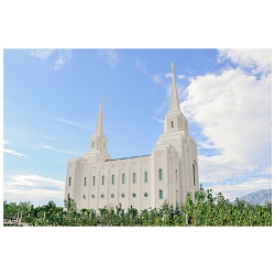 Brigham City Temple - Clear Day Brigham City Photography, lds temple photography, fine art lds temples, lds temple art, framed lds temples, Brigham City temple photo, Brigham City temple photography, framed Brigham City temple art