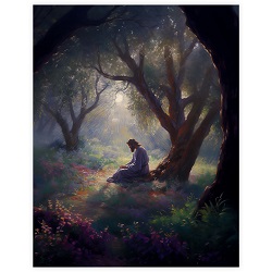 Glory of Gethsemane - Framed/Unframed Wall Art lds art, jesus lds art, framed lds art, lds artwork, lds wall art, jesus christ lds art