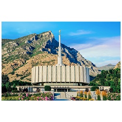 Provo Temple - Blue Day Framed Provo Temple Art, Provo Temple Photography, lds temple photography, fine art lds temples, lds temple art, framed lds temples, Provo Temple photos, Provo Temple photography