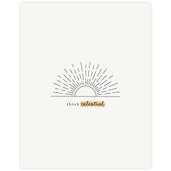 Think Celestial Wall Art - Framed/Unframed framed art, framed lds art, inspirational art, framed inspirational art, lds art