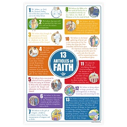 Articles of Faith Poster primary poster, articles of faith, articles of faith poster, 11x17 poster, 11 x 17 poster