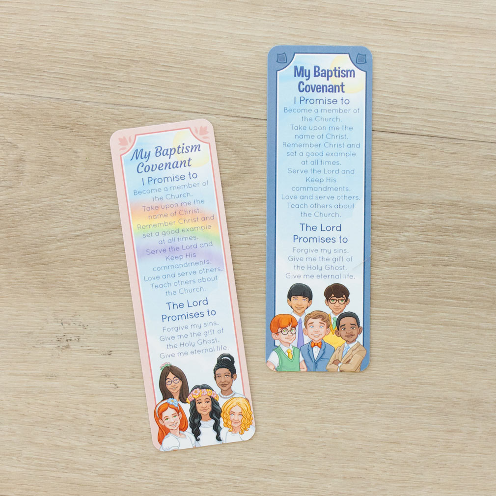 Boy's Baptismal Covenant Bookmark - LDP-BM-BBOY