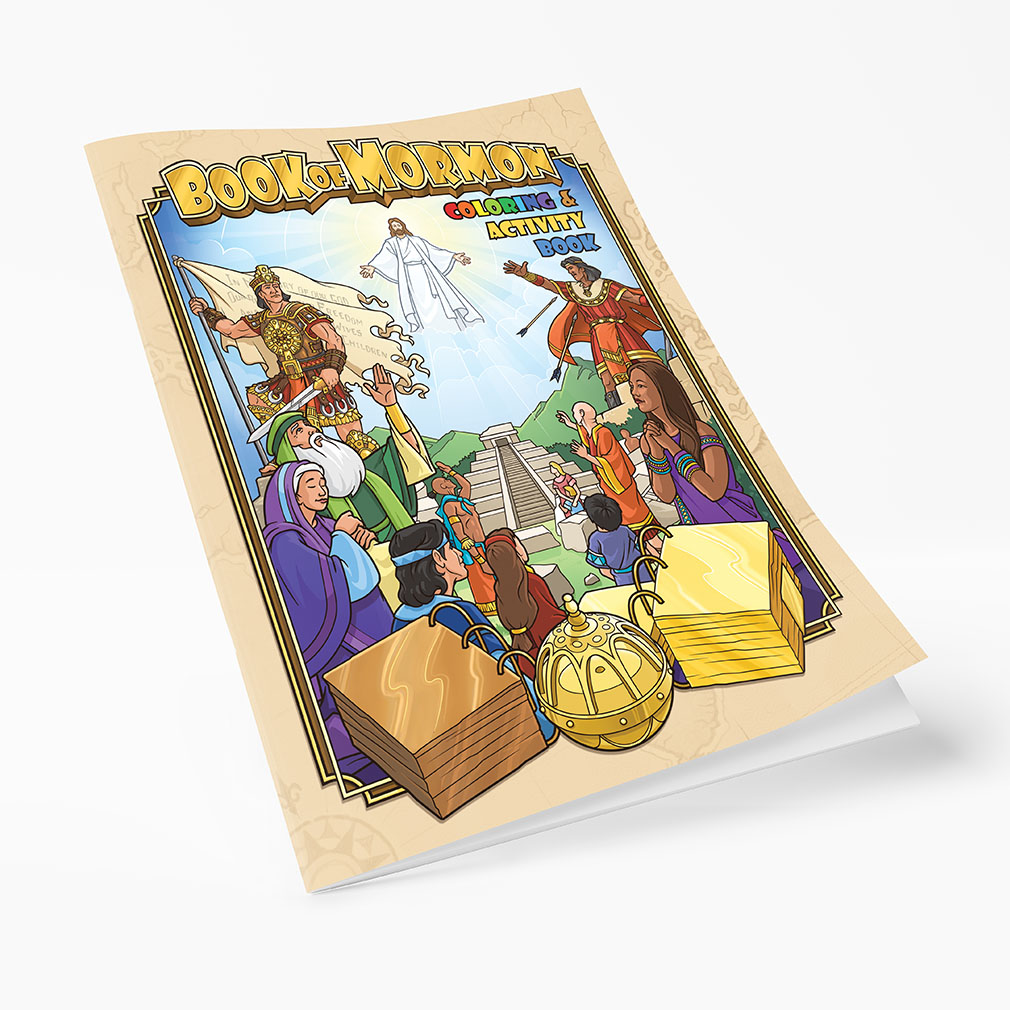 Book of Mormon Coloring &amp; Activity Book - LDP-CB-BOM
