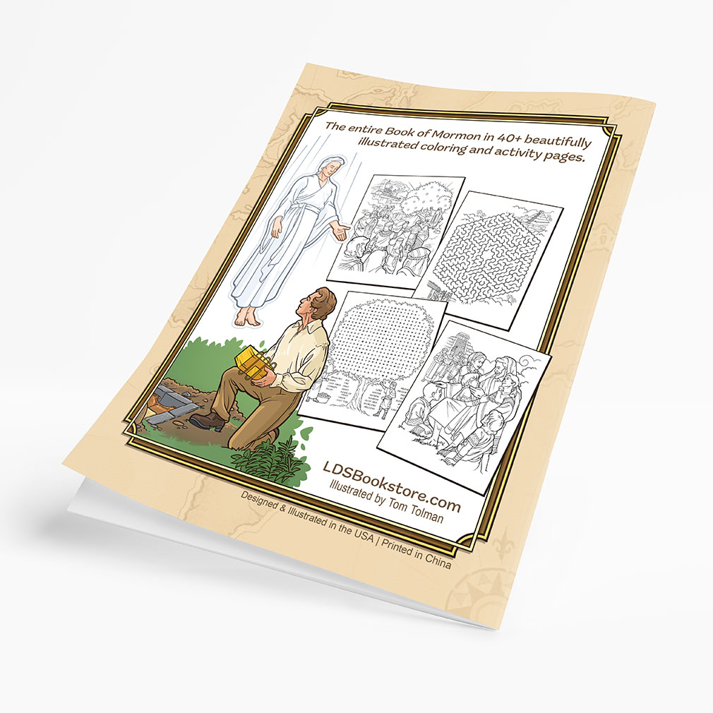 Book of Mormon Coloring &amp; Activity Book - LDP-CB-BOM