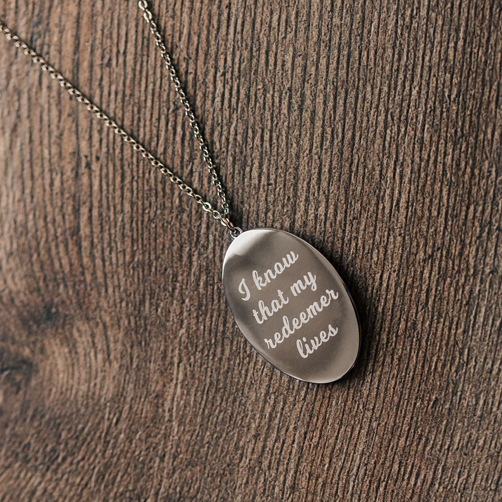 Christus Pendant Necklace - Silver/Gold - LDP-CHRIST-PEN