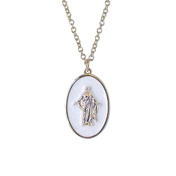 Enamel Christus Pendant Necklace Christus necklace, Enamel Christus necklace, LDS necklace, Christian necklace, religious jewelry, LDS jewelry, gold Christus necklace, silver Christus necklace, baptism gift, confirmation gift, missionary gift, faith necklace, Christian gift for women, LDS jewelry gift, pearlized enamel necklace, Christ necklace, Jesus necklace, Christian pendant, adjustable faith necklace, elegant religious necklace, spiritual jewelry, LDS missionary gift, meaningful Christian jewelry, temple jewelry, Christian keepsake necklace
