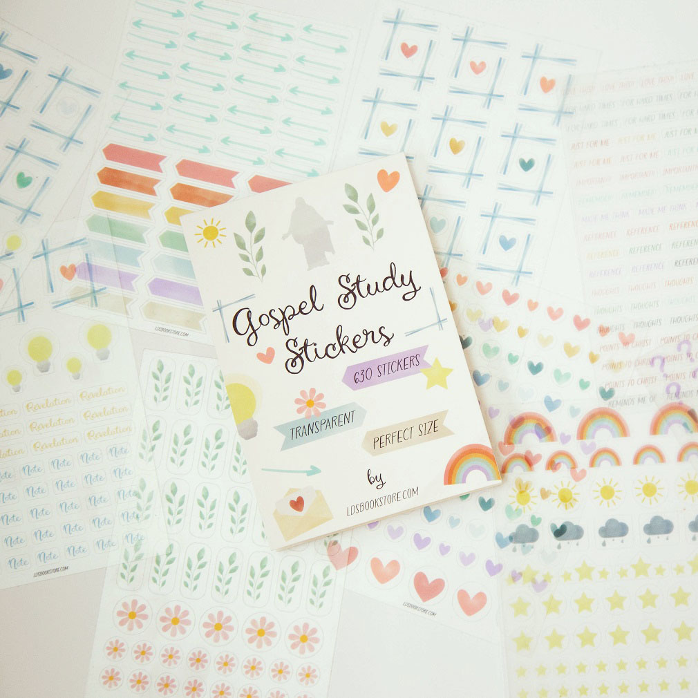 Gospel Study Scripture Stickers - LDP-GSS