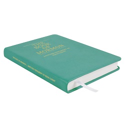 Hand-Bound Genuine Leather Book of Mormon - Teal Teal lds scriptures, custom lds scriptures, teal lds scripture, teal Book of Mormon, color Book of Mormon scriptures, teal Book of Mormon scriptures