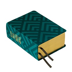 Hand-Bound Genuine Leather Triple - Ascension (24 Colors) arrow pattern, mountain pattern, pattern scriptures, patterned scriptures, white scriptures, scriptures, lds scriptures