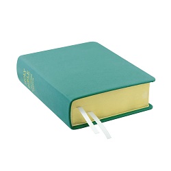 Hand-Bound Genuine Leather Bible - Teal Teal lds scriptures, custom lds scriptures, teal lds scripture, teal Bible combination, color Bible combination scriptures, teal Bible combination scriptures