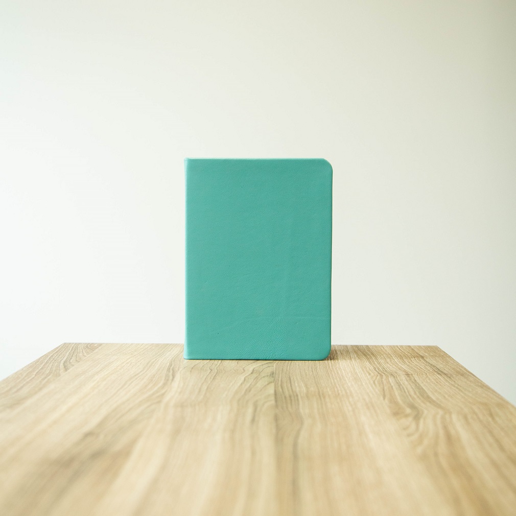 Hand-Bound Genuine Leather Quad - Teal - LDP-HB-RQ-TEL