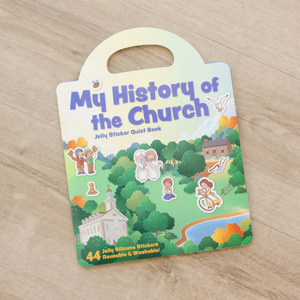 History of the Church Jelly Sticker Quiet Book  - LDP-JQB-CH