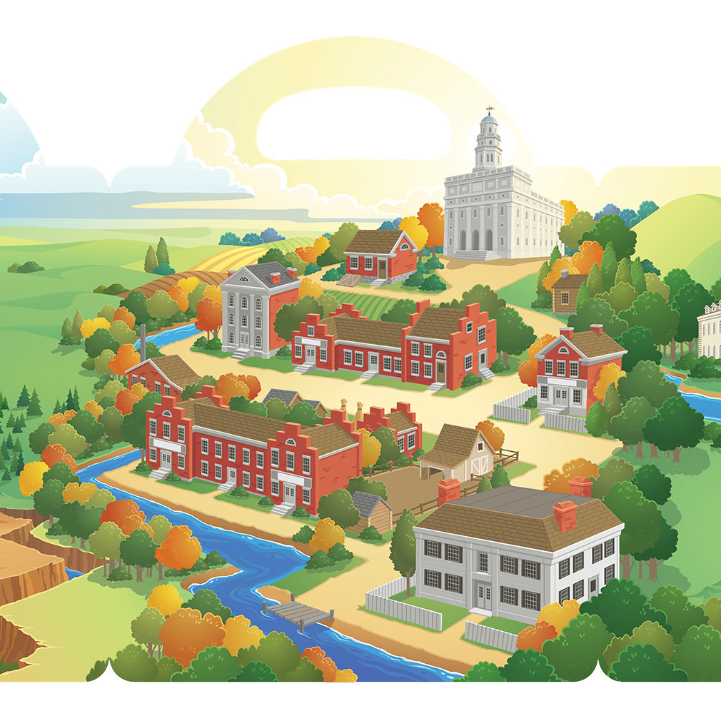 History of the Church Jelly Sticker Quiet Book  - LDP-JQB-CH