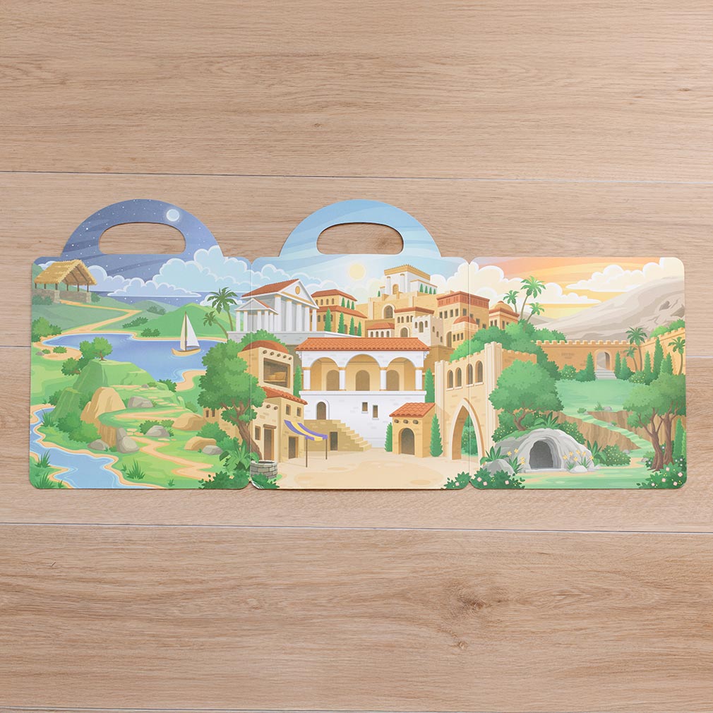 New Testament Jelly Sticker Quiet Book - LDP-JQB-NT