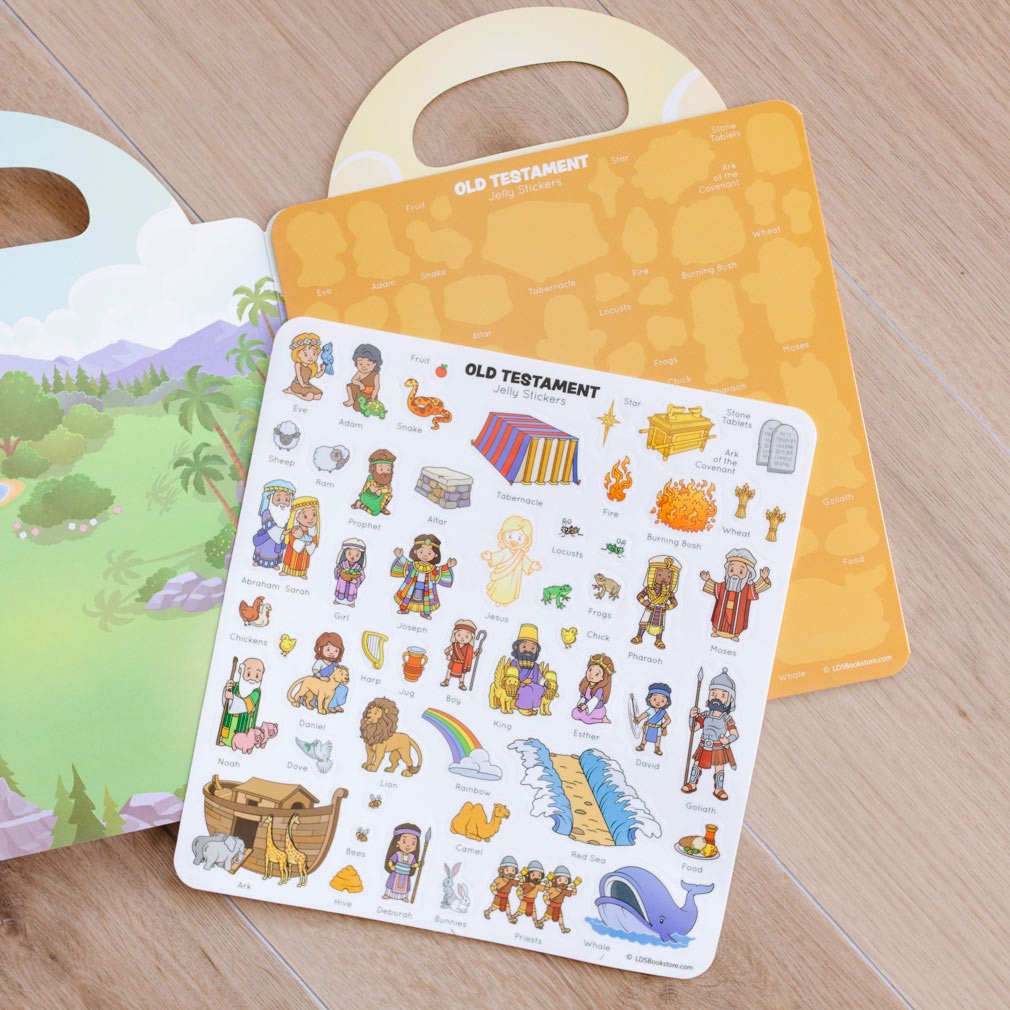 Old Testament Jelly Sticker Quiet Book - LDP-JQB-OT