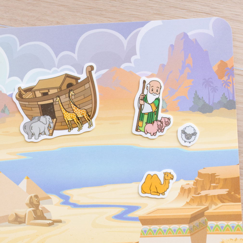 Old Testament Jelly Sticker Quiet Book - LDP-JQB-OT