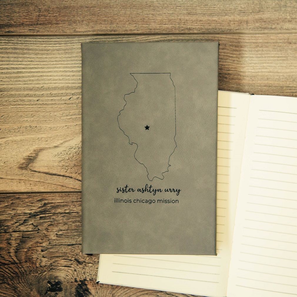 Personalized Mission Journal - 8 Colors - LDP-JRN-MISSION