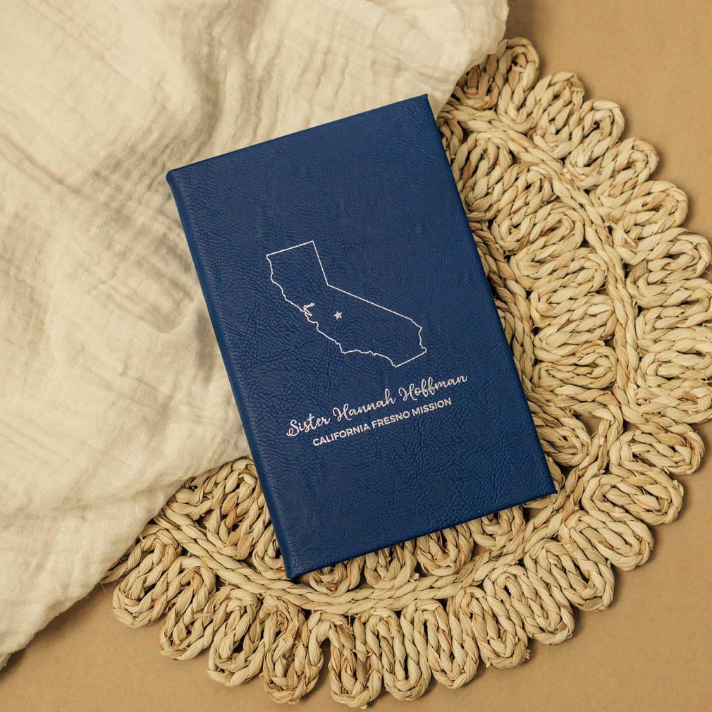 Personalized Mission Journal - 8 Colors - LDP-JRN-MISSION