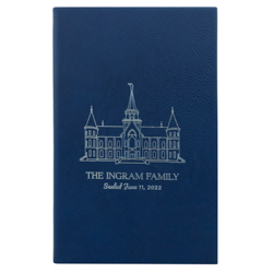 Personalized Temple Journal - 8 Colors Personalized Temple Journal, lds temple journal,