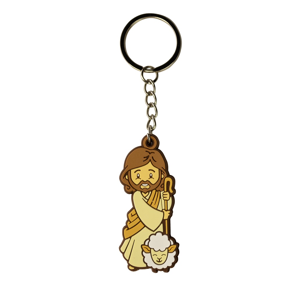 The Good Shepherd PVC Keychain - LDP-KC-TGS