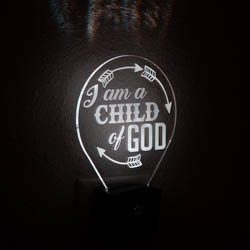 I Am A Child of God Night Light i am a child of god light, i am a child of god night light, lds night light, lds night light
