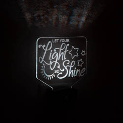 Let Your Light So Shine Night Light lds night light, lds scripture gift, lds night light