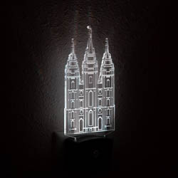 Salt Lake City Temple Night Light salt lake city temple light, salt lake city temple desk light, salt lake city temple gift, lds night light, lds night light