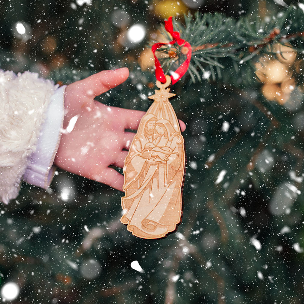 Holy Family Nativity Ornament - LDP-ORN-NATIVITY-2
