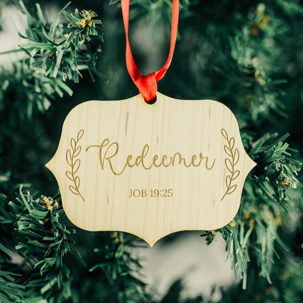 Names of Jesus Laurel Ornament Set - 12 Piece - LDP-ORN-NOJ-LAUREL-12