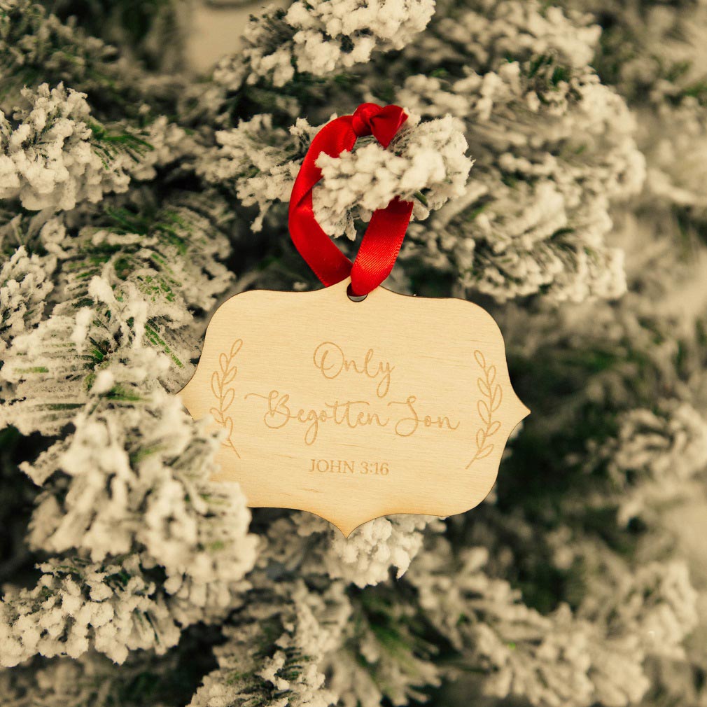 Names of Jesus Laurel Ornament Set - 12 Piece - LDP-ORN-NOJ-LAUREL-12