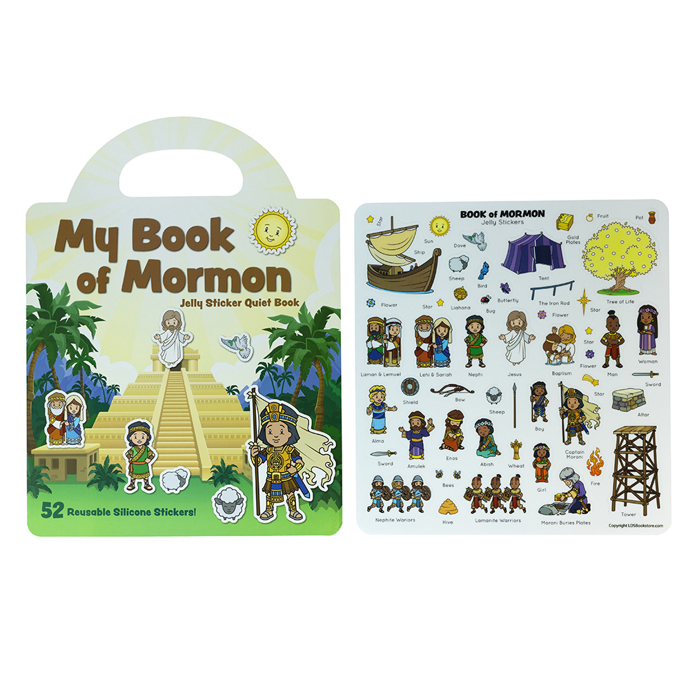 Book of Mormon Jelly Sticker Quiet Book - LDP-JQB-BOM