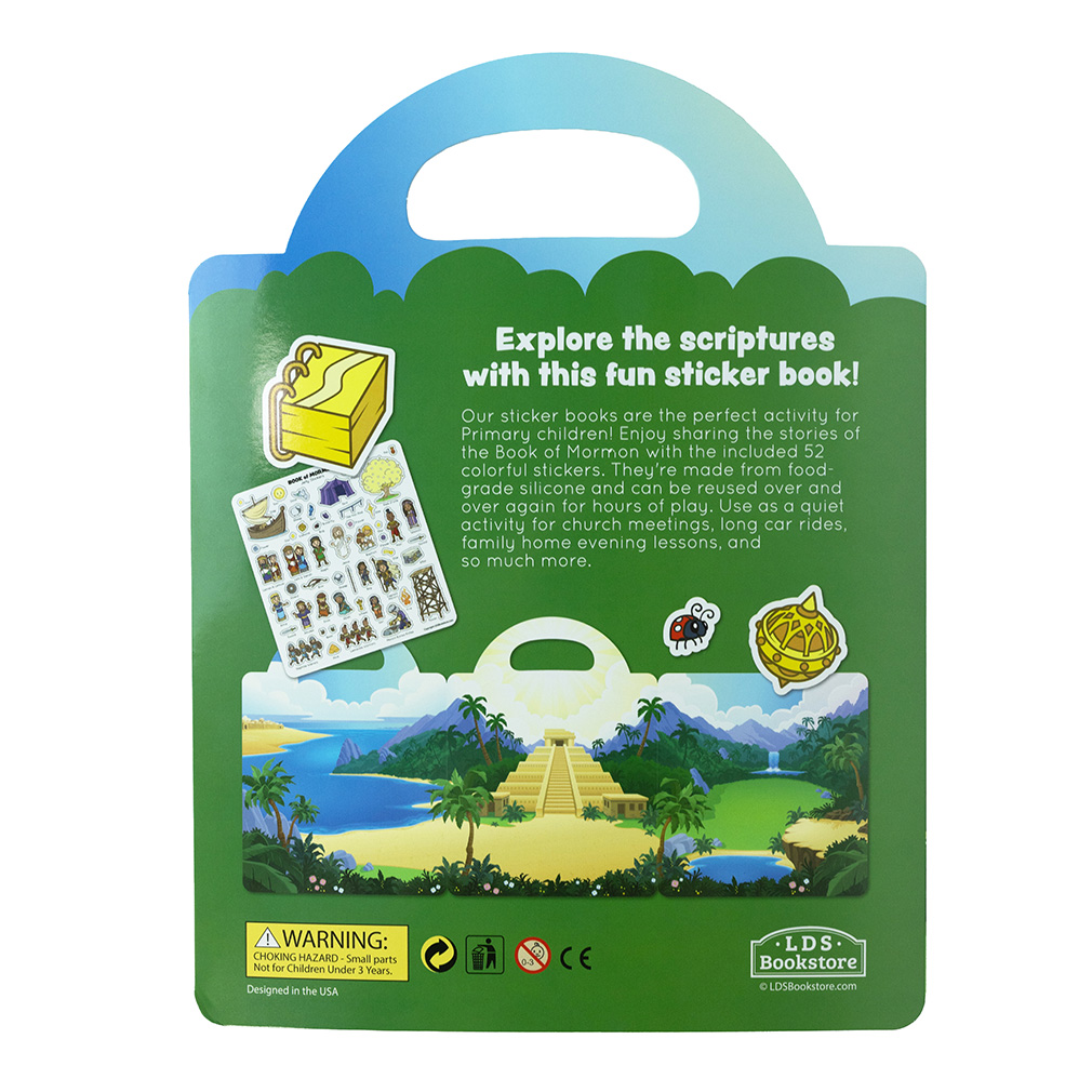 Book of Mormon Jelly Sticker Quiet Book - LDP-JQB-BOM