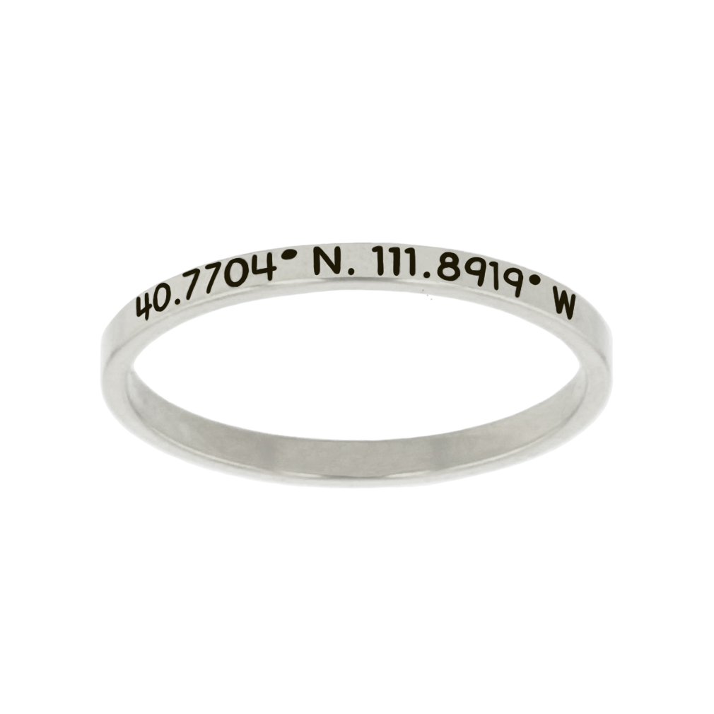 Temple Coordinates Stacking Ring - LDP-RNGP-TEMPCOORD