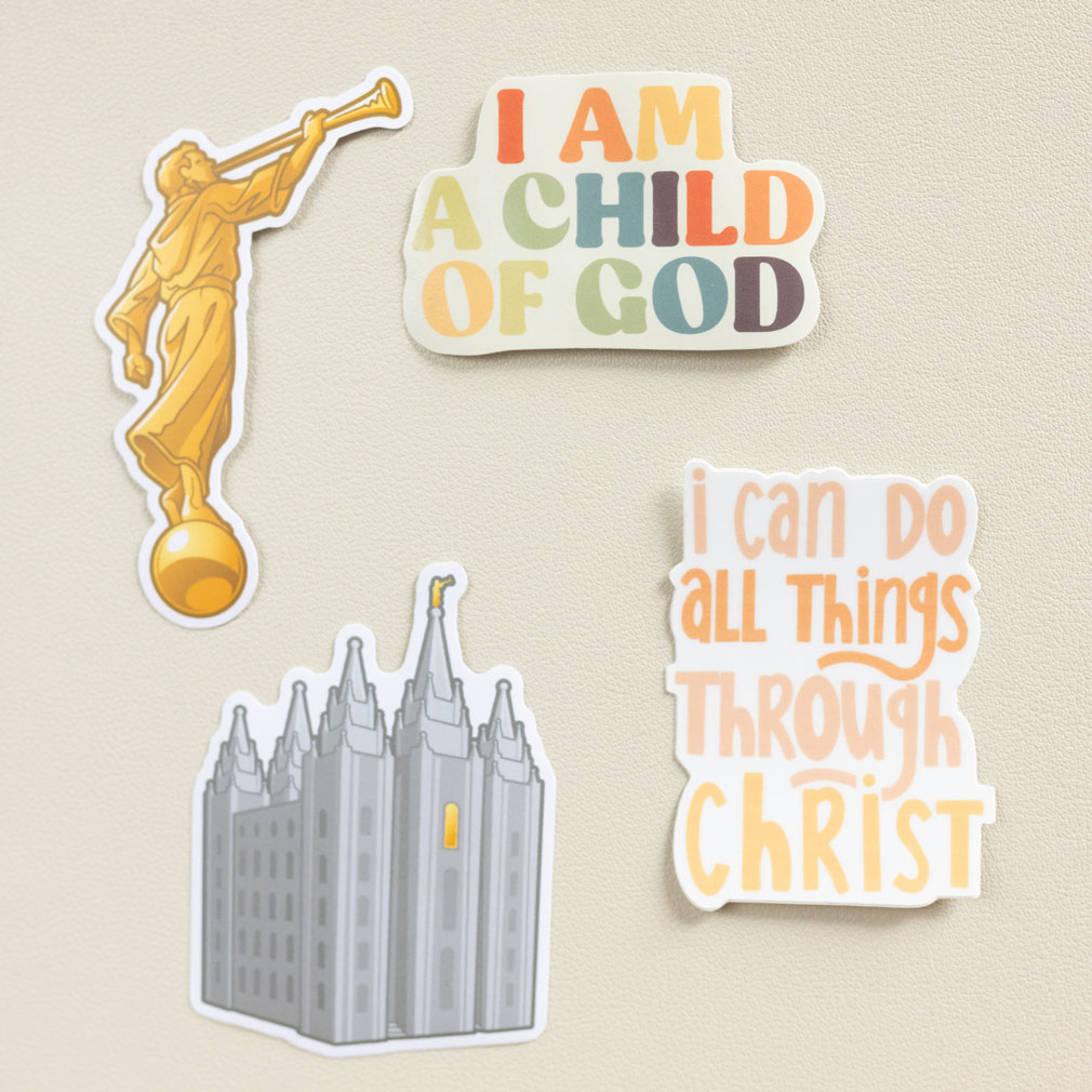 I am a Child of God Vinyl Sticker - LDP-VS-COG-1