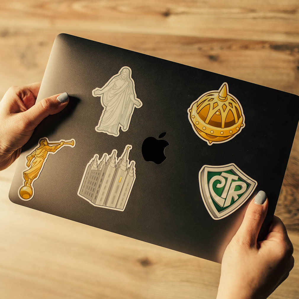 CTR Shield Vinyl Sticker - LDP-VS-CTR