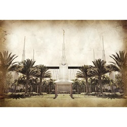 Las Vegas Temple - Vintage 