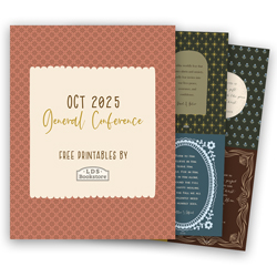 October 2025 General Conference Quotes Color - Digital Download general conference printable, general conference quotes, general conference quotes printable, general conference packet, quotes packet, quotes printable