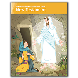 Scripture Stories Coloring Book: New Testament lds coloring book, new testament coloring book, scripture stories coloring book