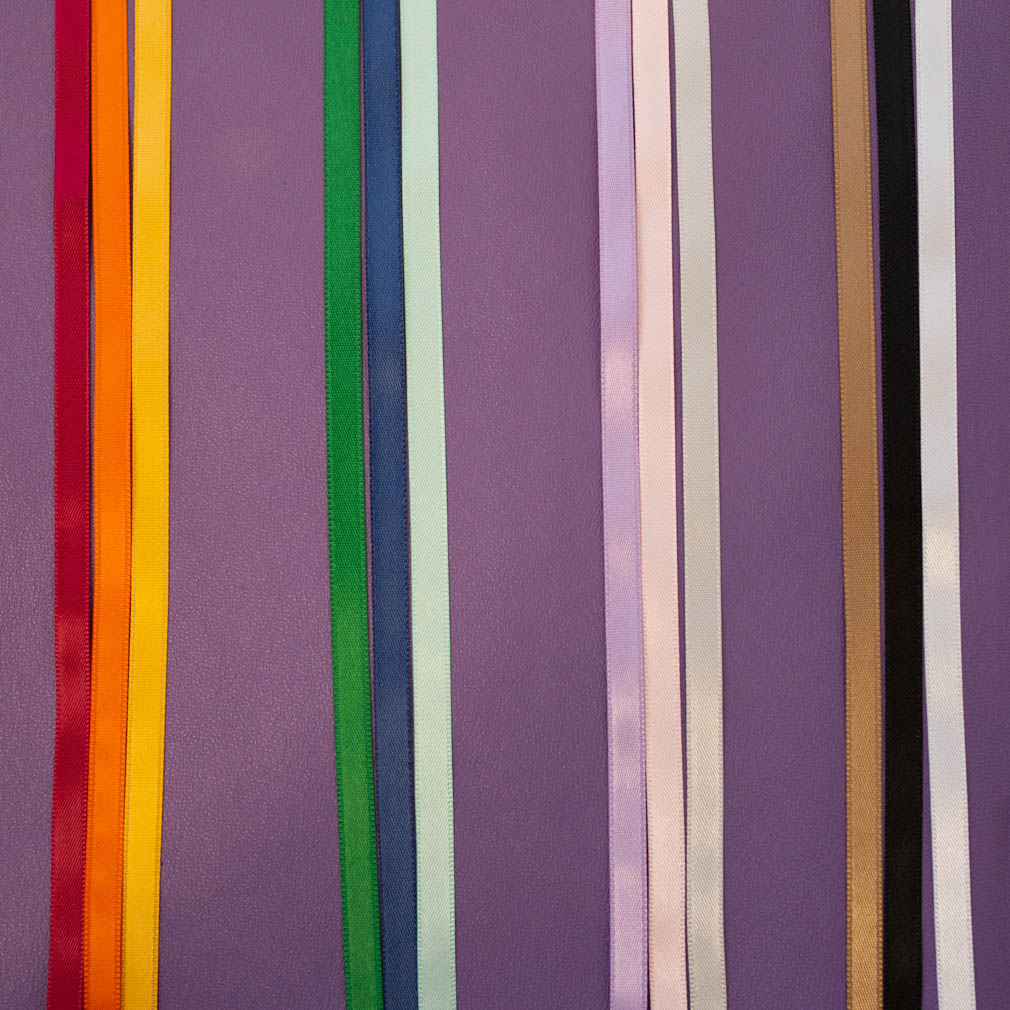 Hand-Bound Genuine Leather Quad - Lilac - LDP-HB-RQ-LLC