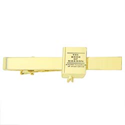 Book of Mormon Tie Clip - Gold 