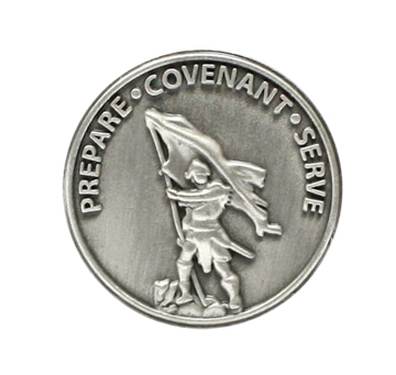 Captain Moroni Tie Tack - RM-PPL060