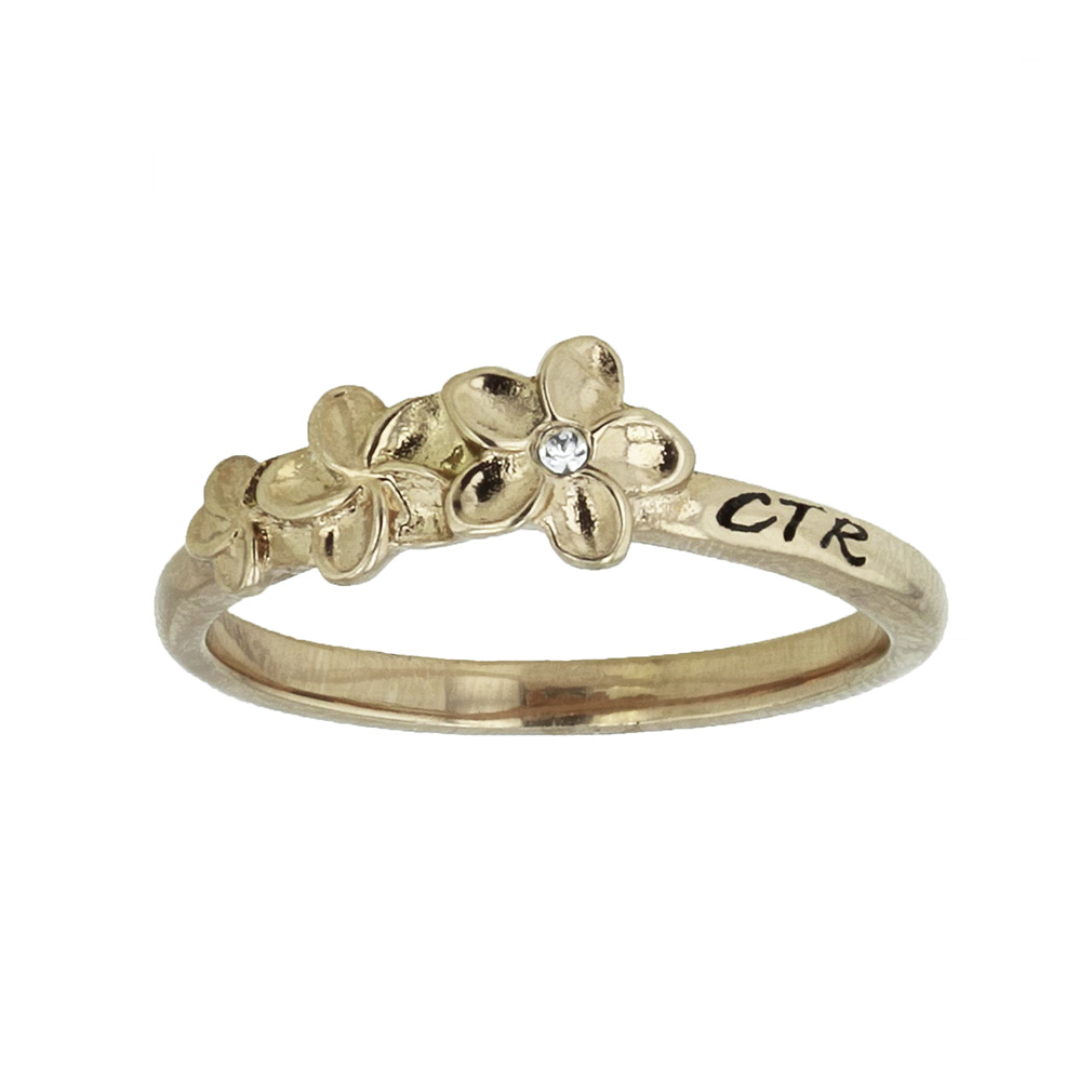 Plumeria CTR Ring - RM-C17970