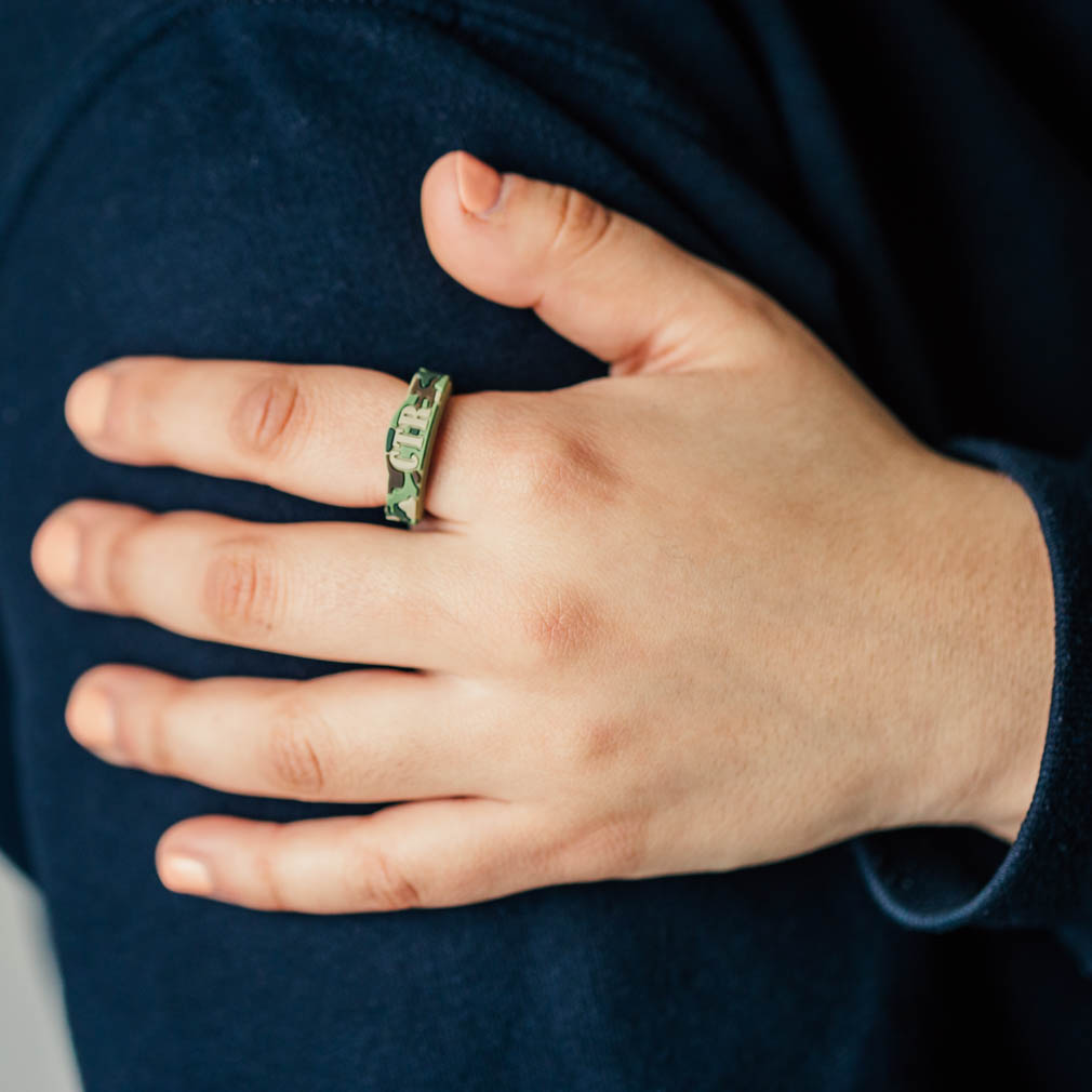 Adjustable Camouflage CTR Ring - RM-JRY302